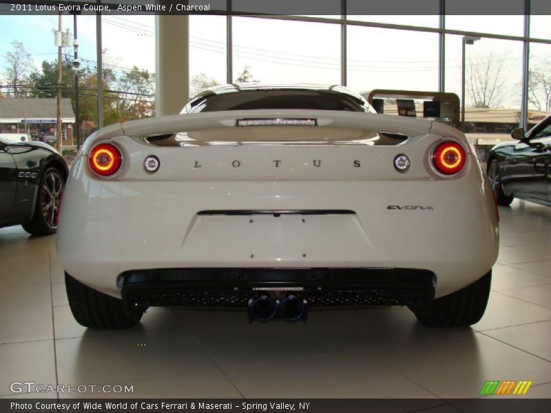  2011 Evora Coupe Aspen White