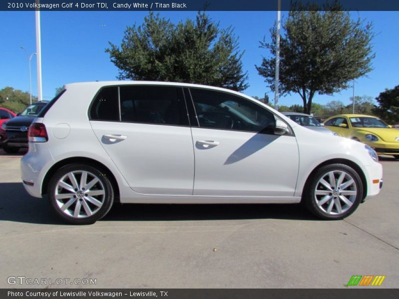  2010 Golf 4 Door TDI Candy White