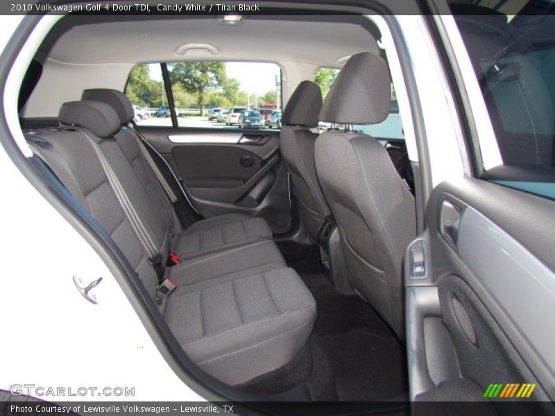  2010 Golf 4 Door TDI Titan Black Interior