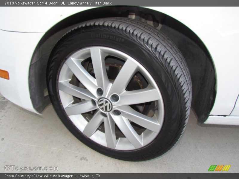  2010 Golf 4 Door TDI Wheel