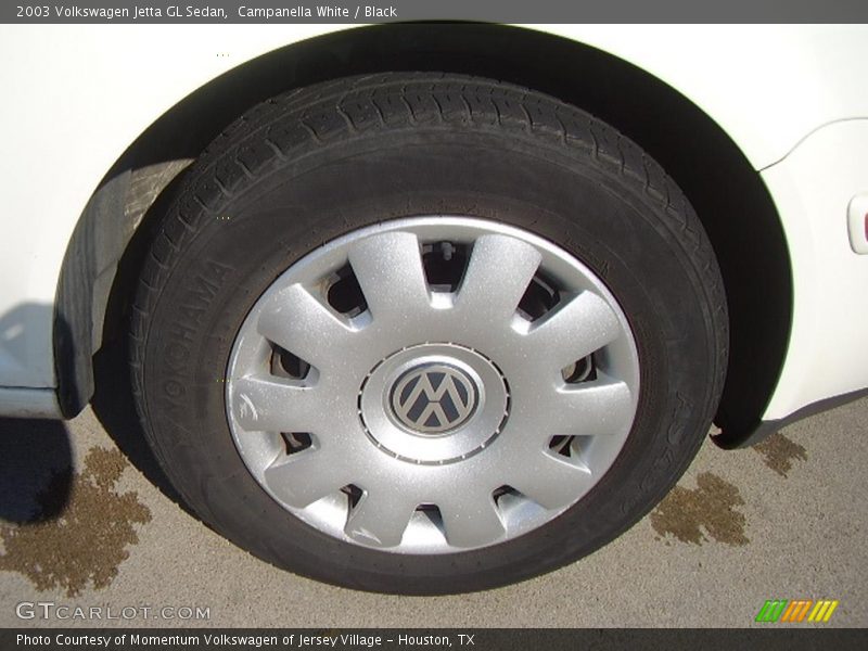 Campanella White / Black 2003 Volkswagen Jetta GL Sedan
