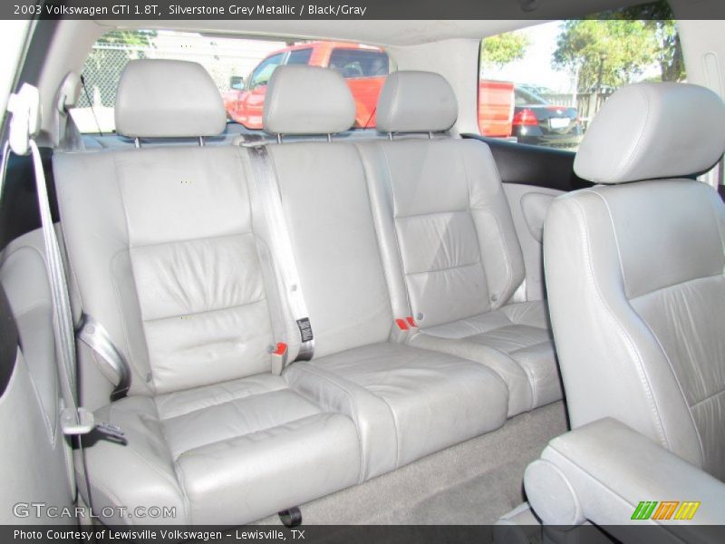 Silverstone Grey Metallic / Black/Gray 2003 Volkswagen GTI 1.8T