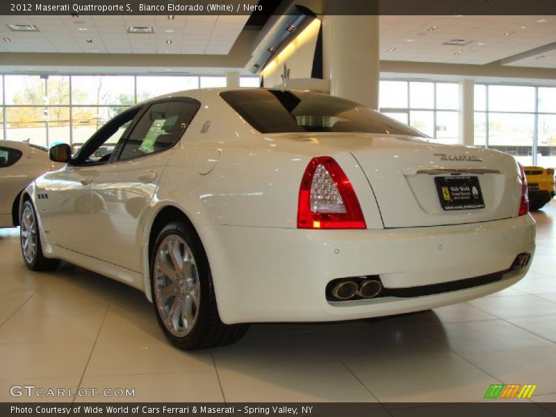 Bianco Eldorado (White) / Nero 2012 Maserati Quattroporte S