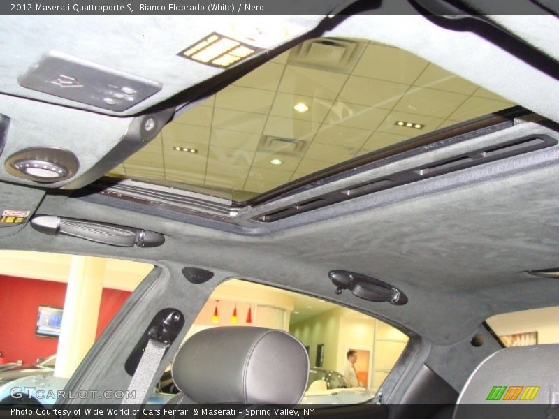 Bianco Eldorado (White) / Nero 2012 Maserati Quattroporte S