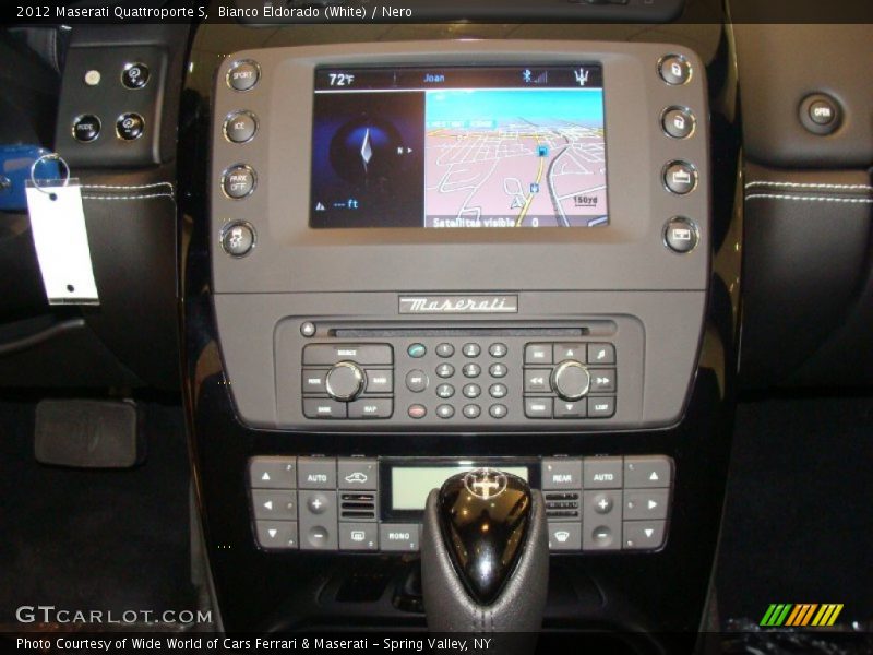 Navigation of 2012 Quattroporte S