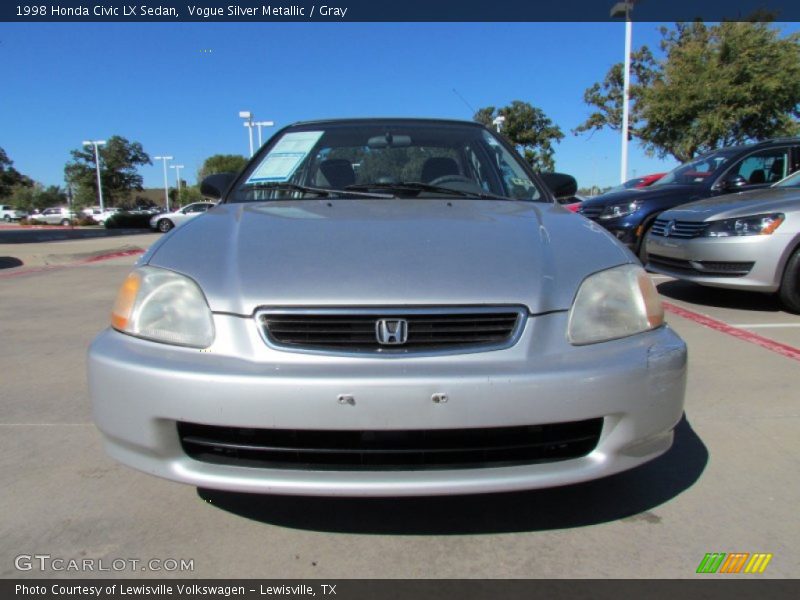 Vogue Silver Metallic / Gray 1998 Honda Civic LX Sedan