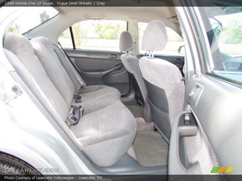 Vogue Silver Metallic / Gray 1998 Honda Civic LX Sedan