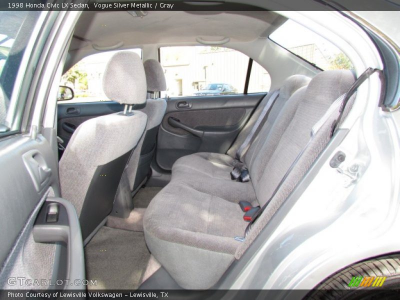  1998 Civic LX Sedan Gray Interior