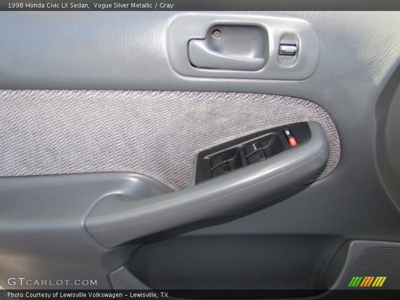 Vogue Silver Metallic / Gray 1998 Honda Civic LX Sedan