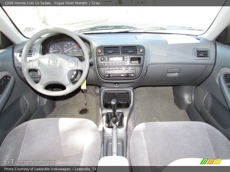 Dashboard of 1998 Civic LX Sedan
