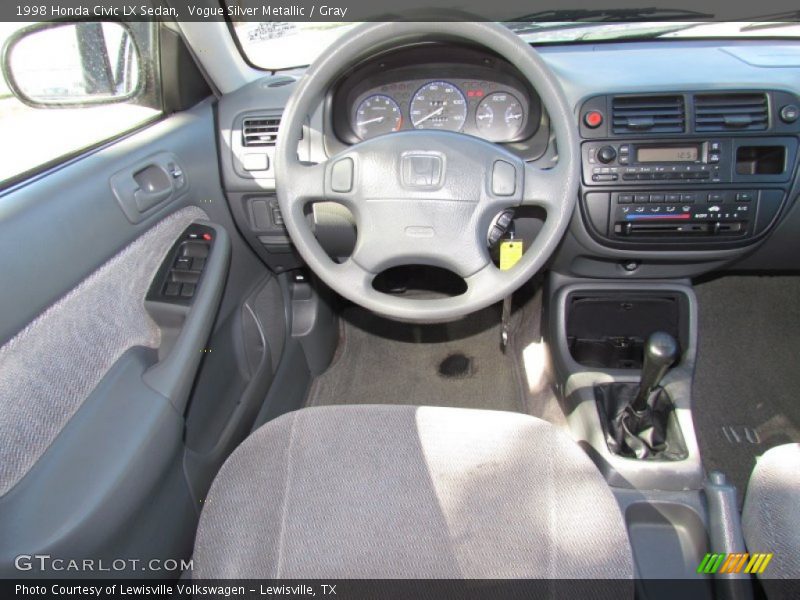 Dashboard of 1998 Civic LX Sedan