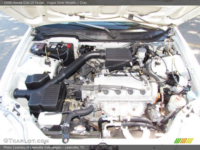  1998 Civic LX Sedan Engine - 1.6 Liter SOHC 16V 4 Cylinder