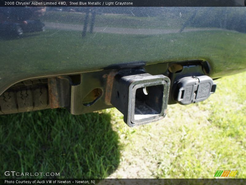 Steel Blue Metallic / Light Graystone 2008 Chrysler Aspen Limited 4WD
