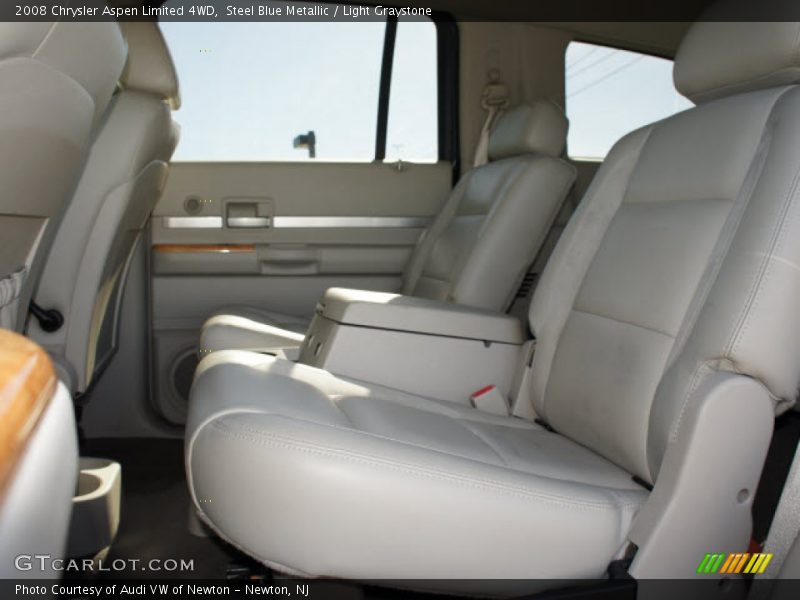 Steel Blue Metallic / Light Graystone 2008 Chrysler Aspen Limited 4WD