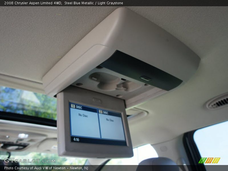 Steel Blue Metallic / Light Graystone 2008 Chrysler Aspen Limited 4WD