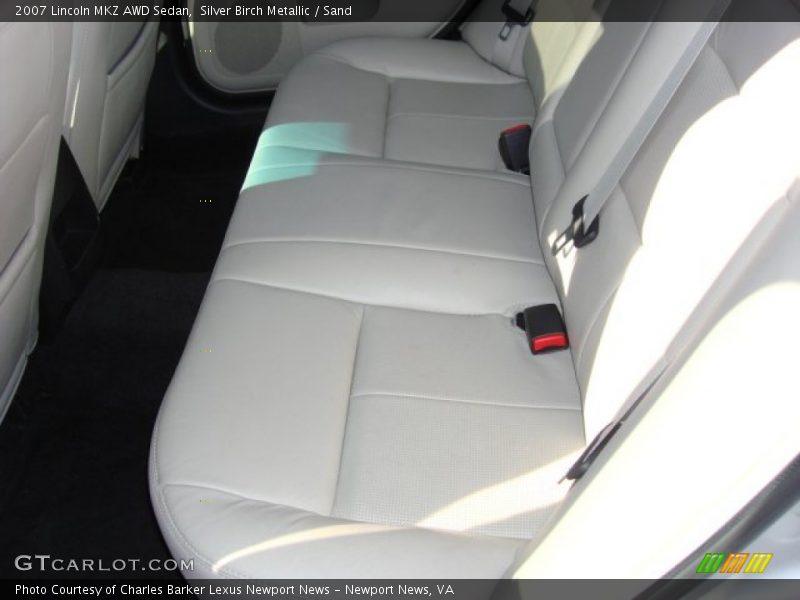 Silver Birch Metallic / Sand 2007 Lincoln MKZ AWD Sedan
