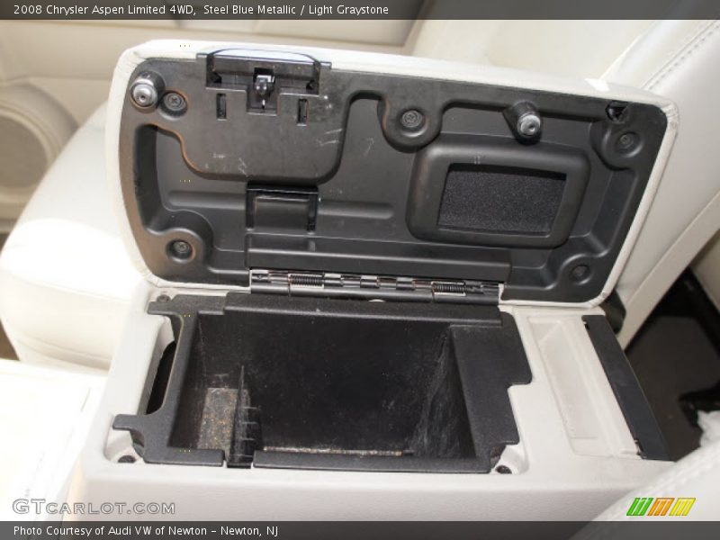 Steel Blue Metallic / Light Graystone 2008 Chrysler Aspen Limited 4WD