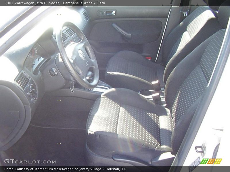 Campanella White / Black 2003 Volkswagen Jetta GL Sedan