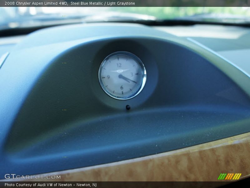 Steel Blue Metallic / Light Graystone 2008 Chrysler Aspen Limited 4WD