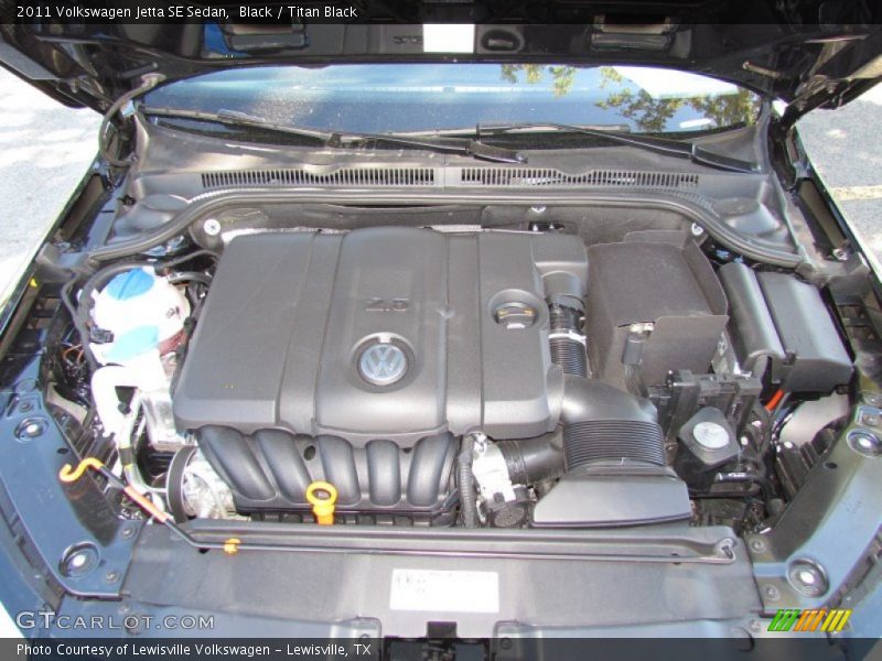 Black / Titan Black 2011 Volkswagen Jetta SE Sedan