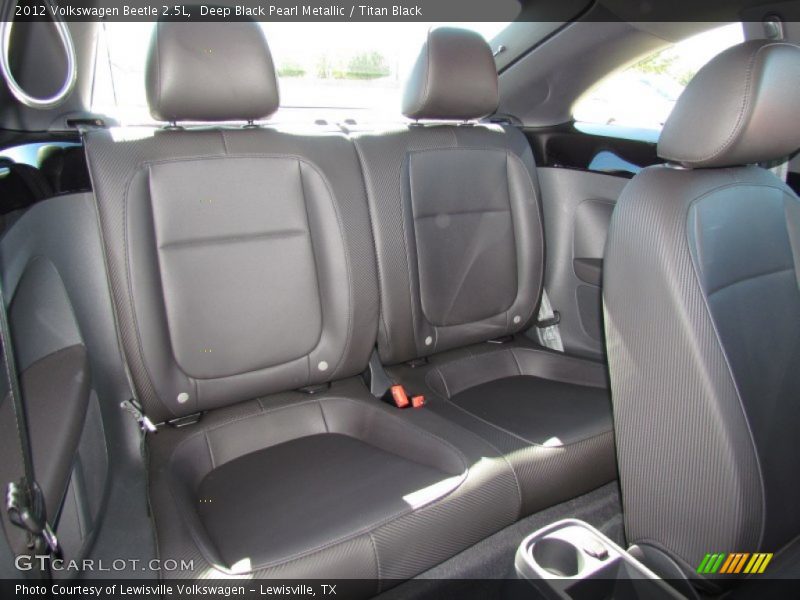 Deep Black Pearl Metallic / Titan Black 2012 Volkswagen Beetle 2.5L