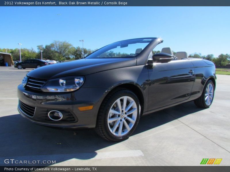Black Oak Brown Metallic / Cornsilk Beige 2012 Volkswagen Eos Komfort