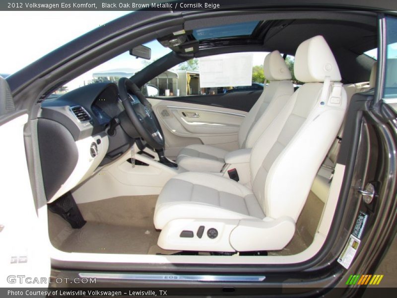 Black Oak Brown Metallic / Cornsilk Beige 2012 Volkswagen Eos Komfort