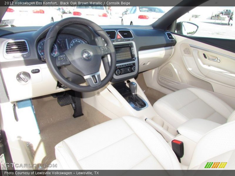 Black Oak Brown Metallic / Cornsilk Beige 2012 Volkswagen Eos Komfort