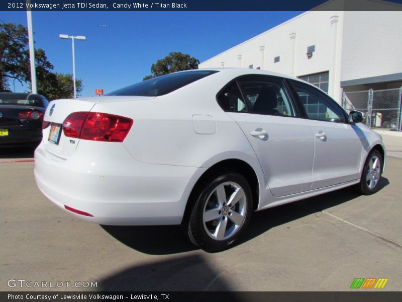 Candy White / Titan Black 2012 Volkswagen Jetta TDI Sedan
