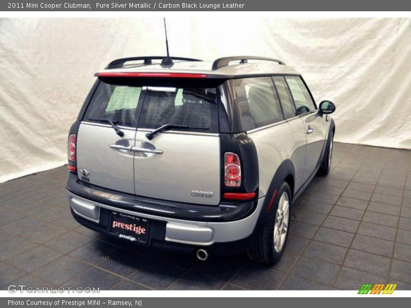 Pure Silver Metallic / Carbon Black Lounge Leather 2011 Mini Cooper Clubman