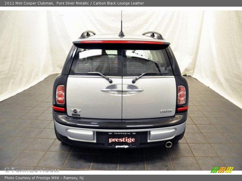 Pure Silver Metallic / Carbon Black Lounge Leather 2011 Mini Cooper Clubman