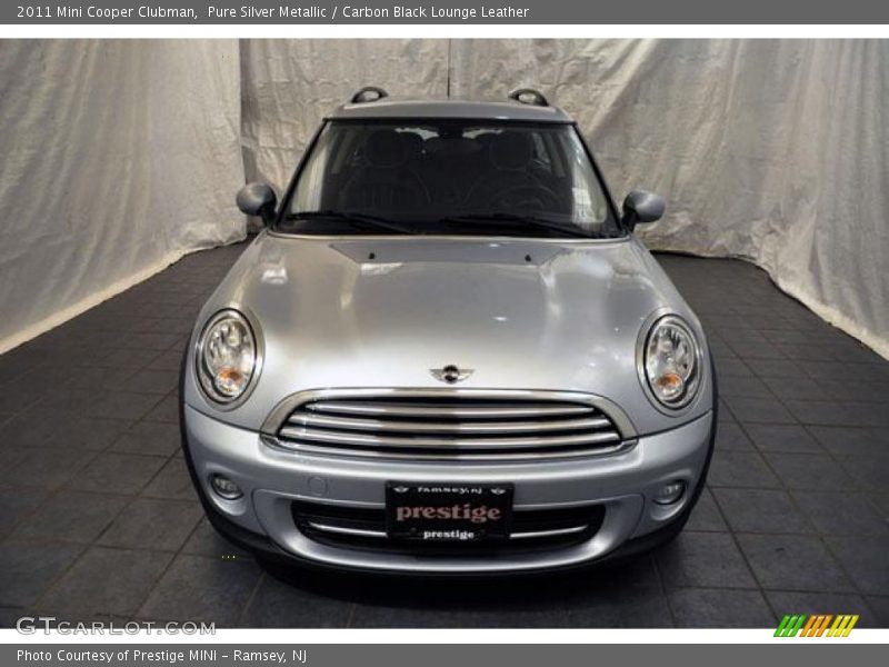 Pure Silver Metallic / Carbon Black Lounge Leather 2011 Mini Cooper Clubman