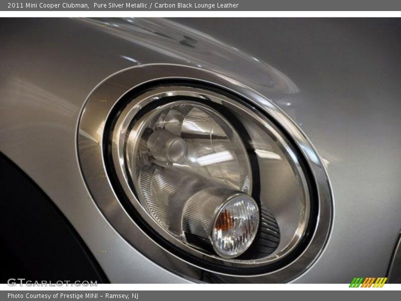 Pure Silver Metallic / Carbon Black Lounge Leather 2011 Mini Cooper Clubman