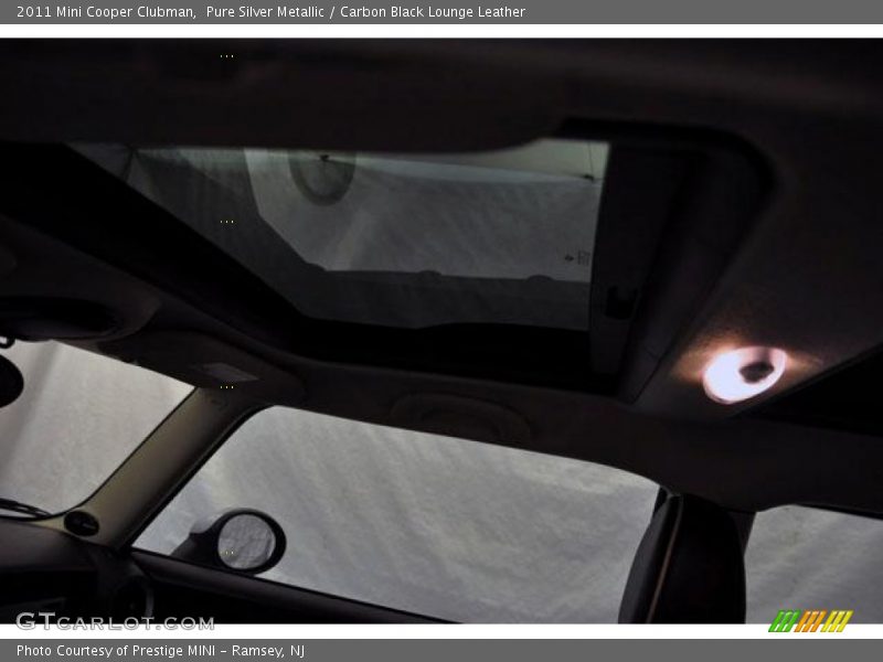Pure Silver Metallic / Carbon Black Lounge Leather 2011 Mini Cooper Clubman