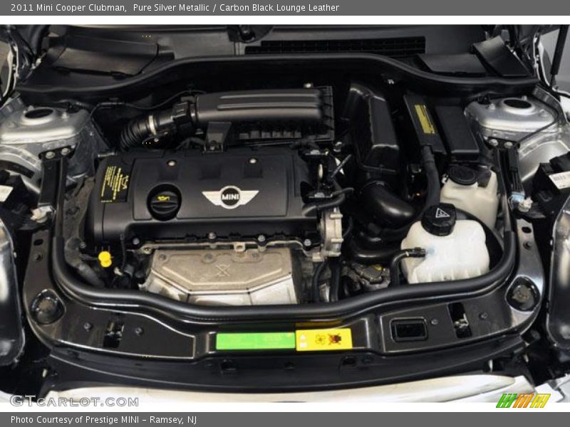 Pure Silver Metallic / Carbon Black Lounge Leather 2011 Mini Cooper Clubman