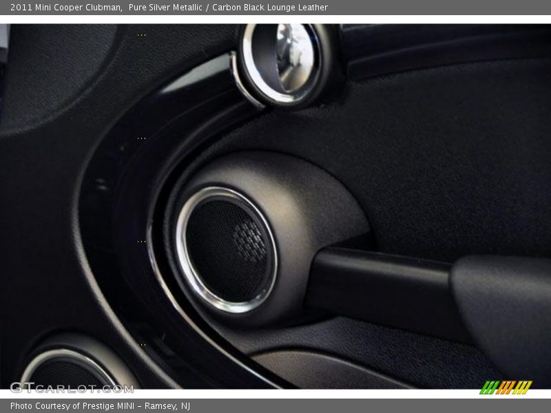 Pure Silver Metallic / Carbon Black Lounge Leather 2011 Mini Cooper Clubman