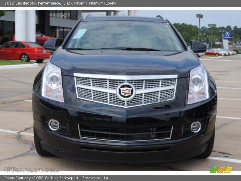Black Raven / Titanium/Ebony 2012 Cadillac SRX Performance