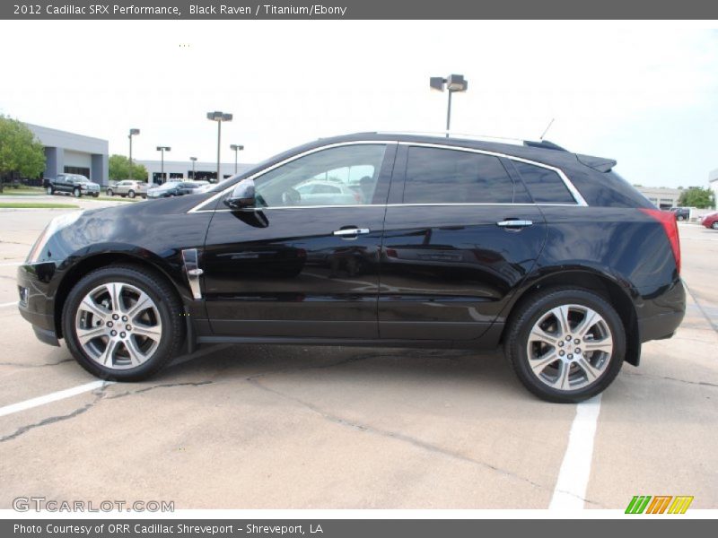 Black Raven / Titanium/Ebony 2012 Cadillac SRX Performance