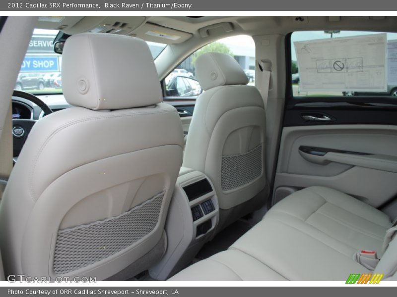 Black Raven / Titanium/Ebony 2012 Cadillac SRX Performance