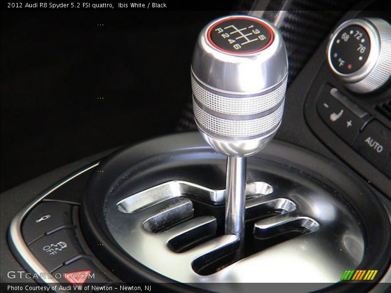  2012 R8 Spyder 5.2 FSI quattro 6 Speed Manual Shifter