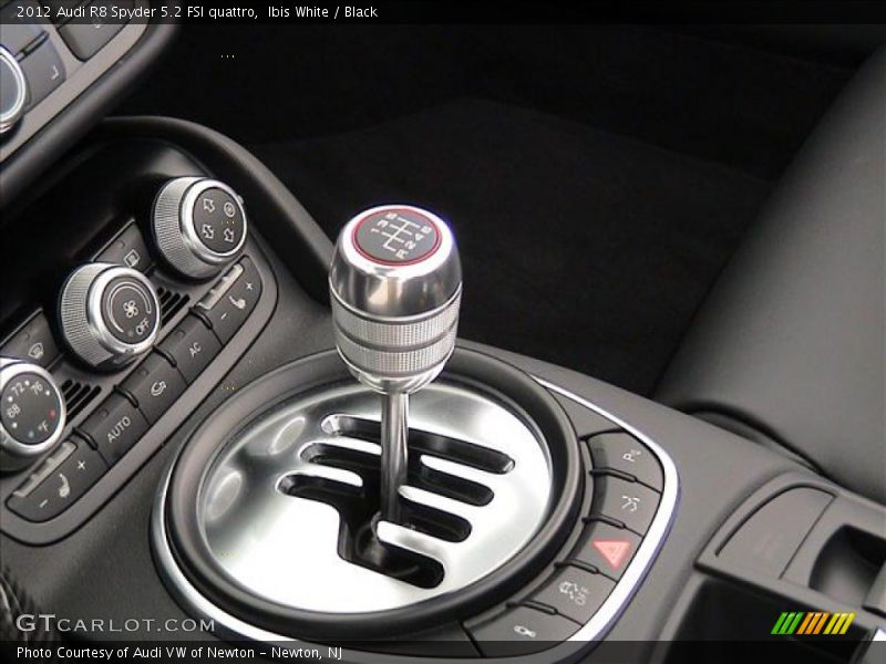  2012 R8 Spyder 5.2 FSI quattro 6 Speed Manual Shifter