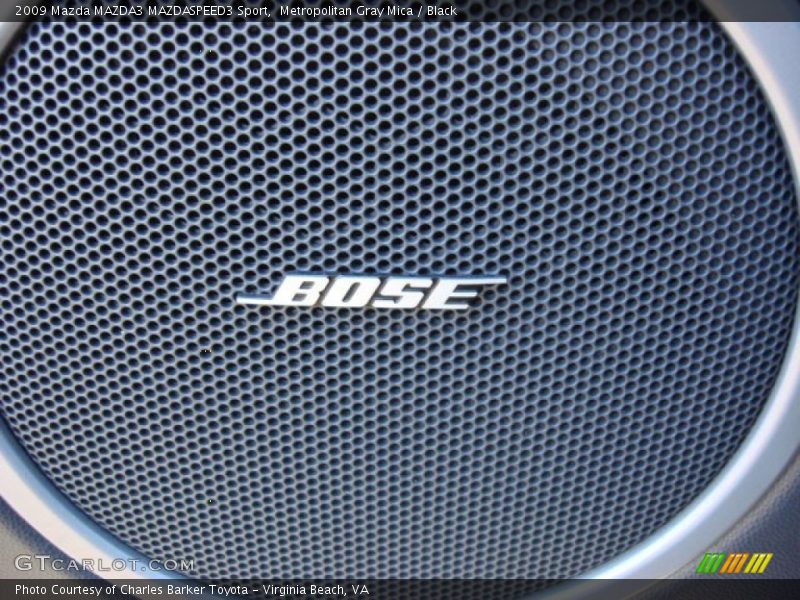 Audio System of 2009 MAZDA3 MAZDASPEED3 Sport