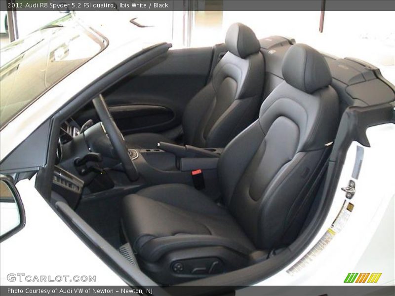  2012 R8 Spyder 5.2 FSI quattro Black Interior