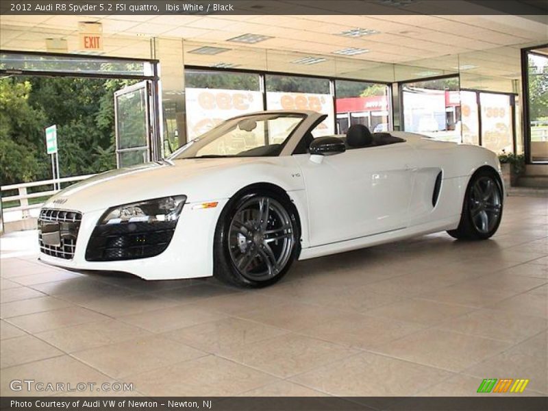  2012 R8 Spyder 5.2 FSI quattro Ibis White