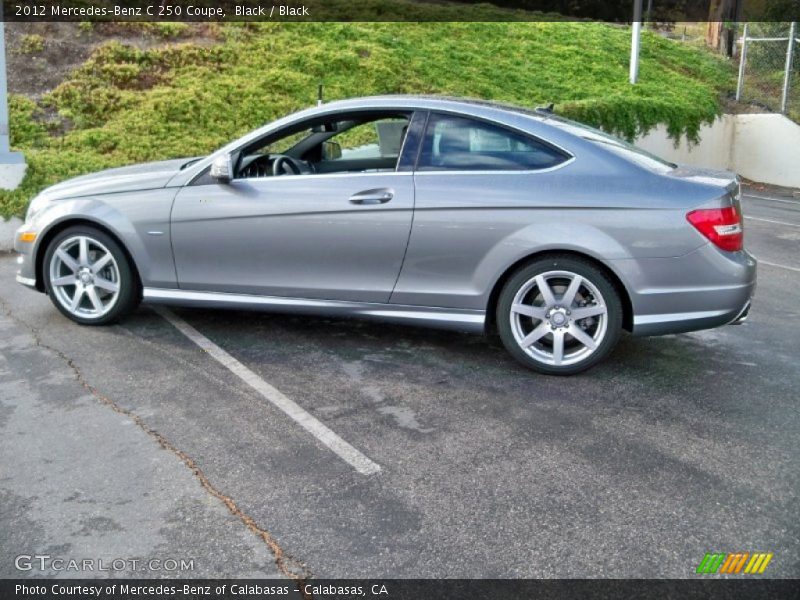 Black / Black 2012 Mercedes-Benz C 250 Coupe