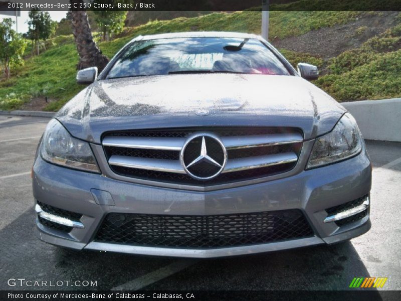 Black / Black 2012 Mercedes-Benz C 250 Coupe