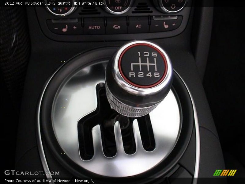  2012 R8 Spyder 5.2 FSI quattro 6 Speed Manual Shifter
