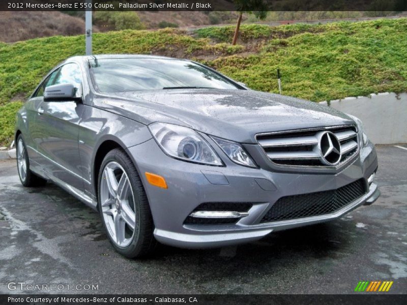 Front 3/4 View of 2012 E 550 Coupe