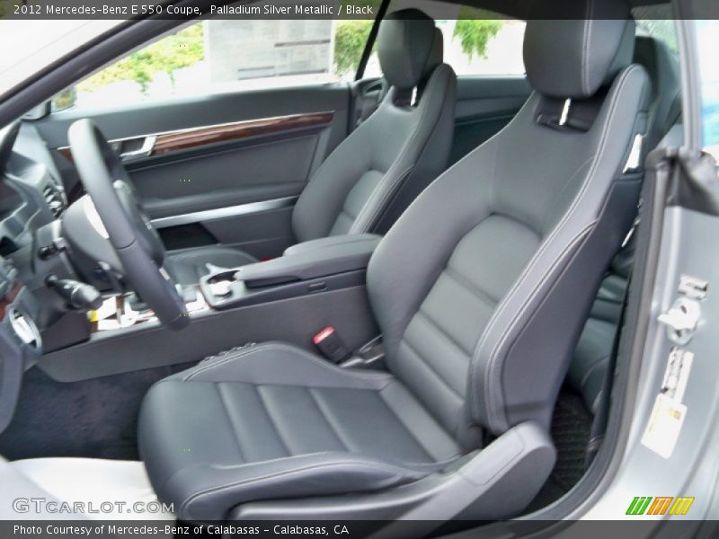  2012 E 550 Coupe Black Interior