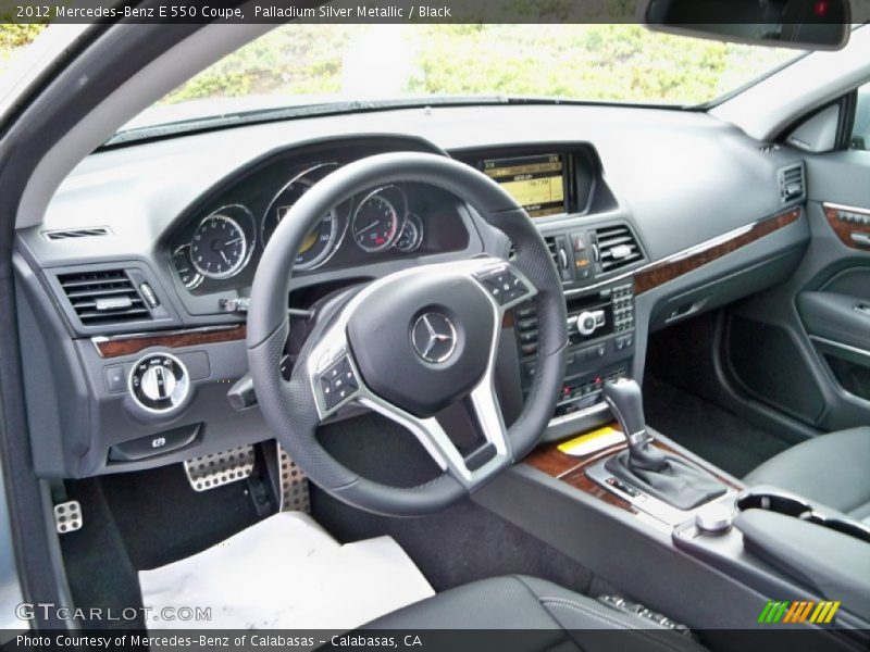 Dashboard of 2012 E 550 Coupe